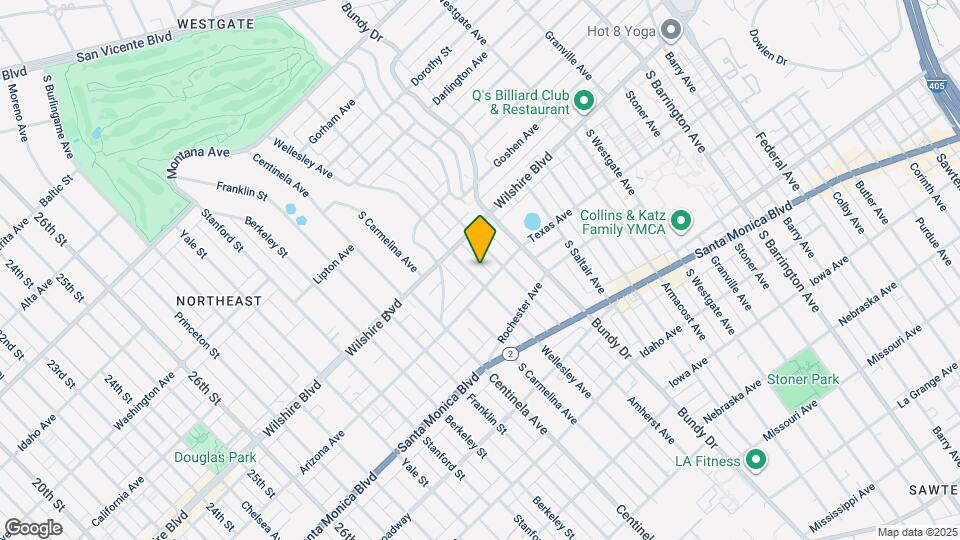 1236 Wellesley Ave Map and Location Details