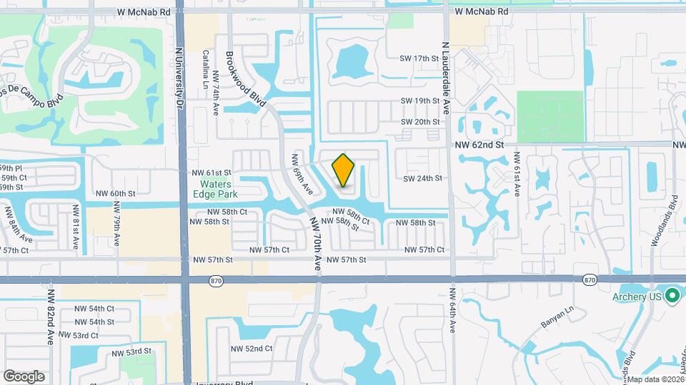 6717 NW 59th St Map and Location Details