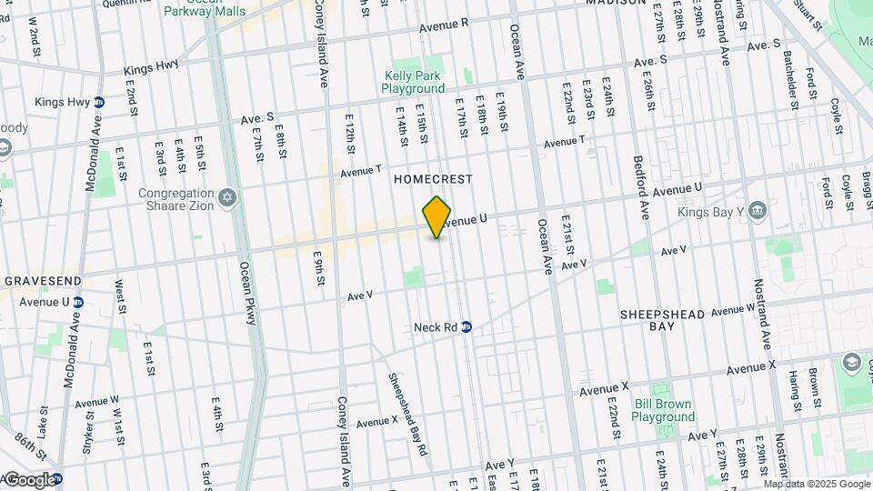 2126 E 15th St Map and Location Details