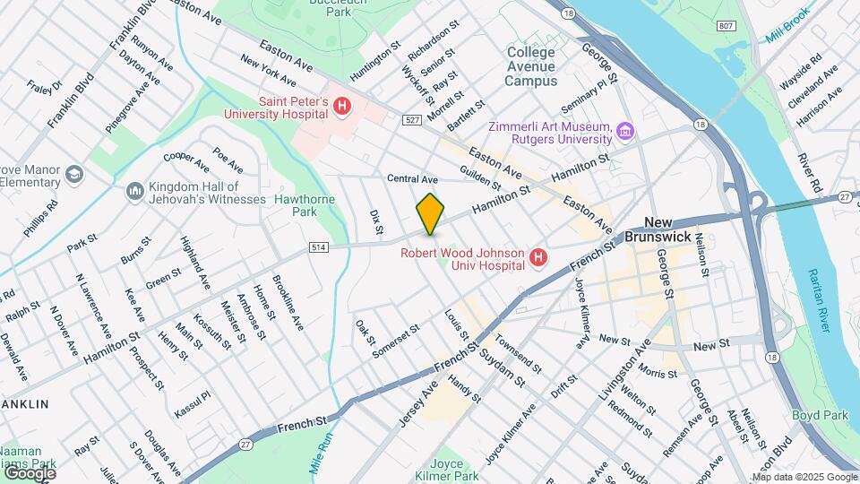 92 Harvey St Mapa y Detalles de la Ubicación