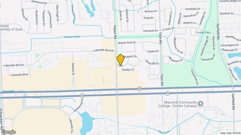 15246 Ashley Ct Map and Location Details