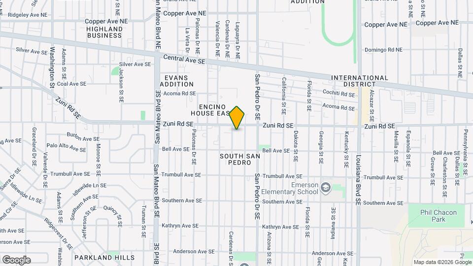 512 Cardenas Dr SE, Unit 512 Cardenas St SE B Mapa y Detalles de la Ubicación