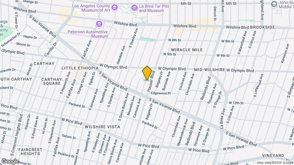 1056 Carmona Ave Map and Location Details