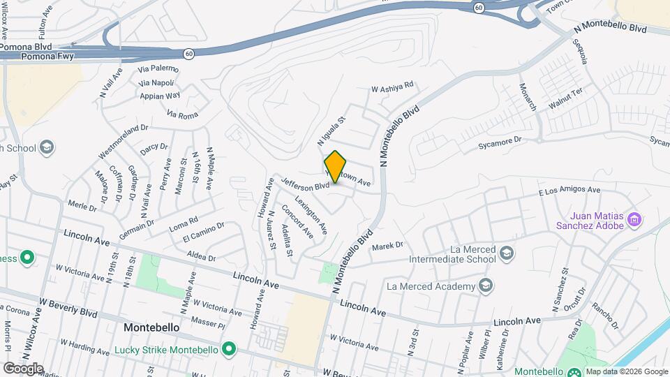 920 W Adams Ave Mapa y Detalles de la Ubicación