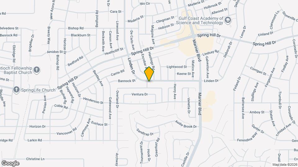 11515 Linden Dr Mapa y Detalles de la Ubicación