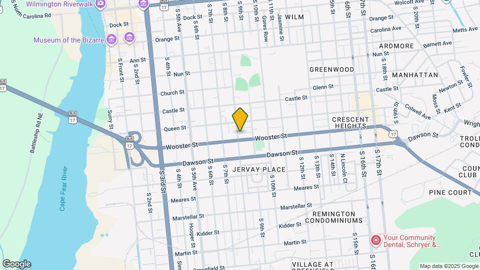 719 S 8th St Map and Location Details