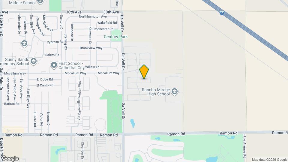 179 Via Milano Map and Location Details