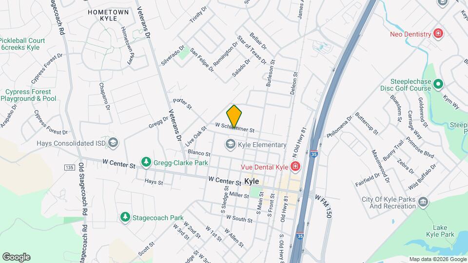 410 North St Map and Location Details