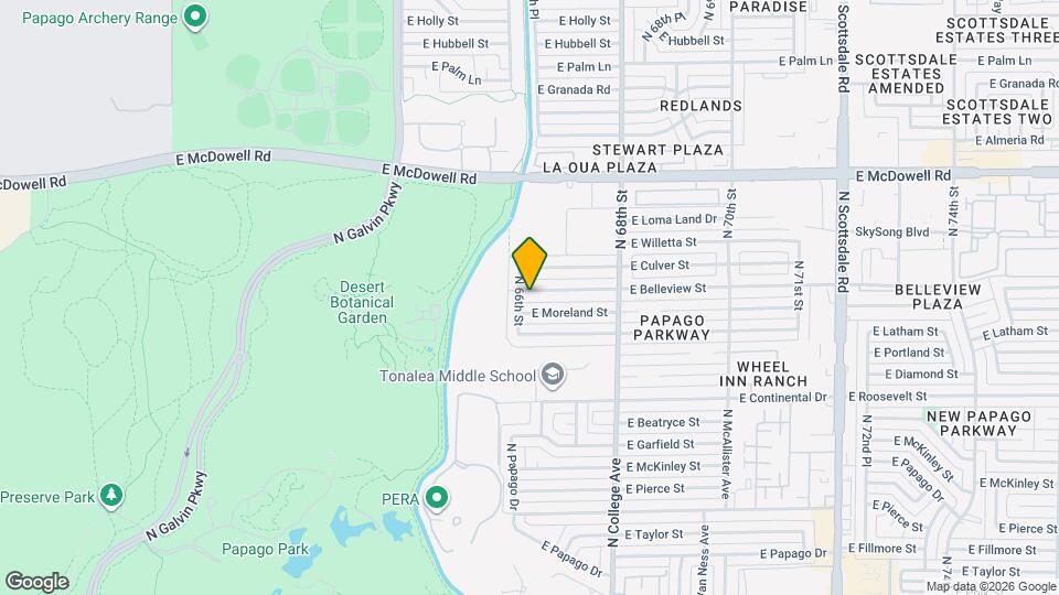 6613 E Belleview St Map and Location Details