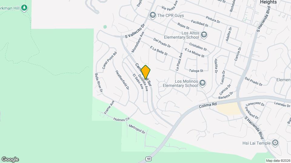 3246 Dolonita Ave Map and Location Details