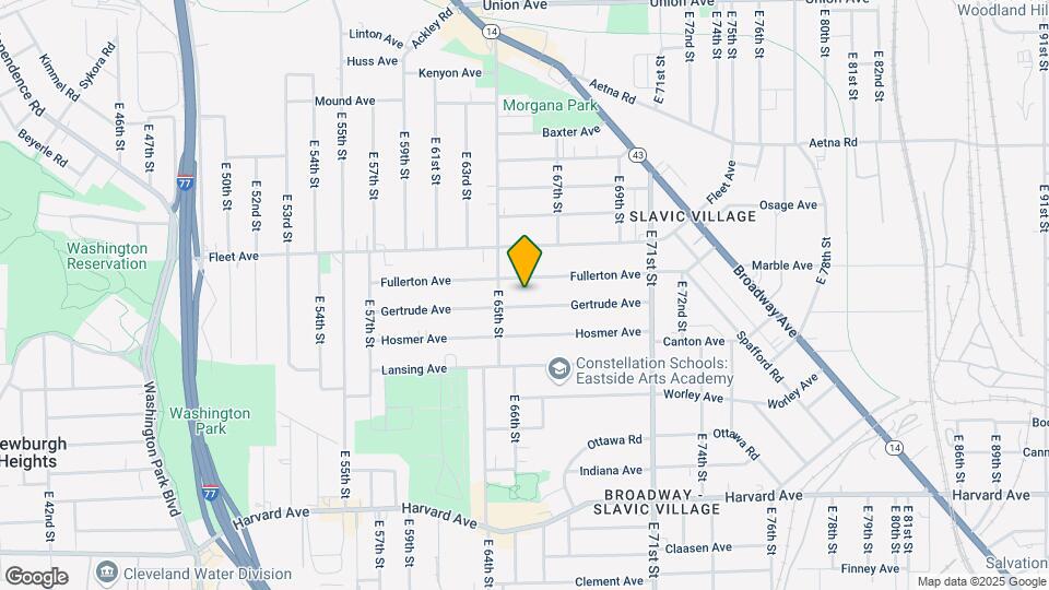 6603 Gertrude Ave Map and Location Details