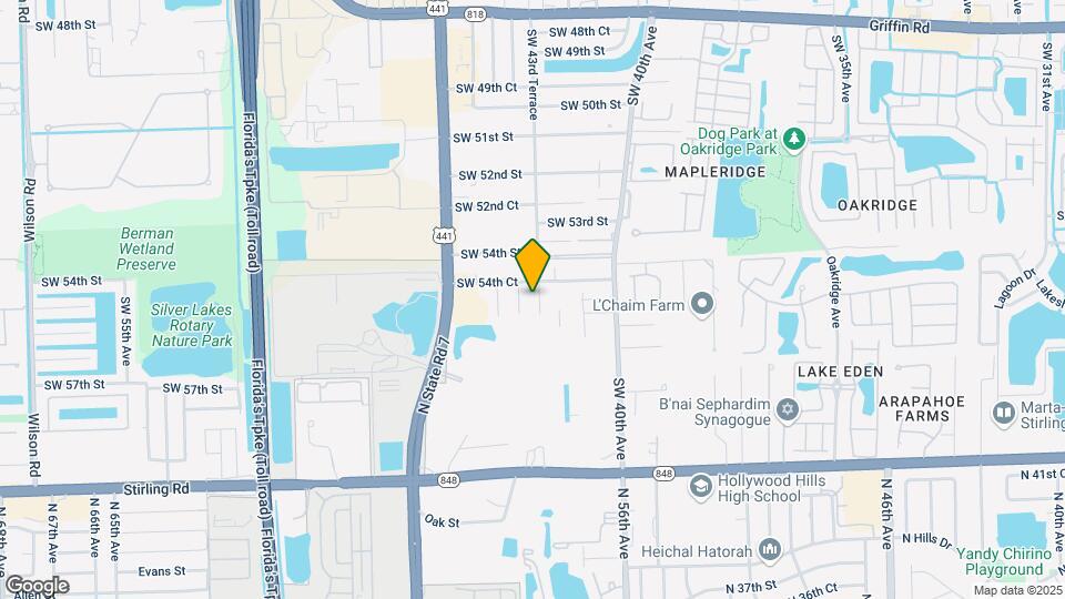 5431-5501 SW 43rd Ter Mapa y Detalles de la Ubicación