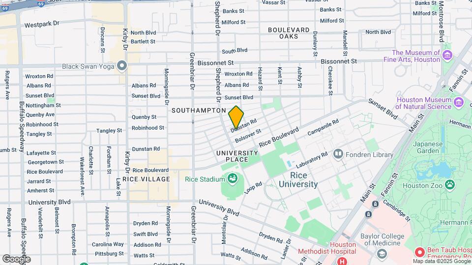 2123 Dunstan Rd Map and Location Details