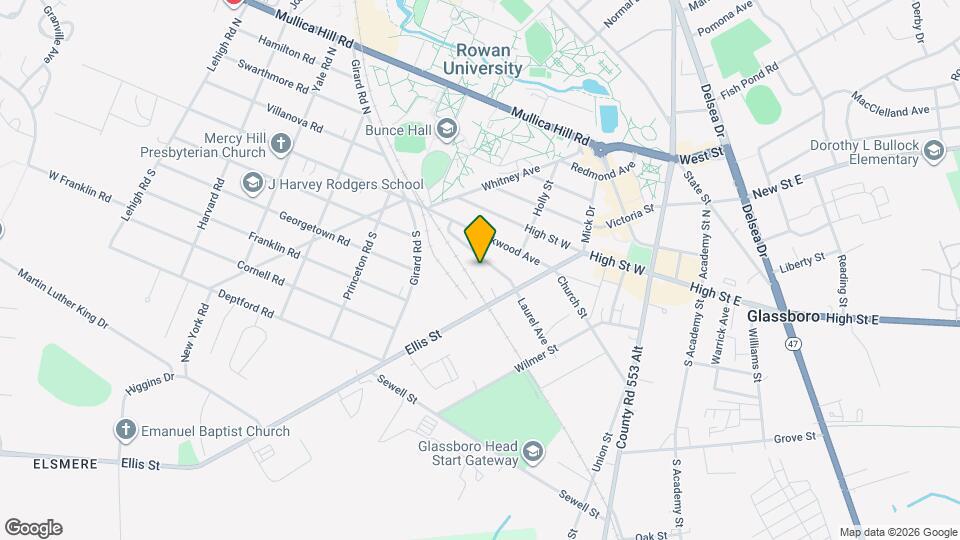 219 Laurel Ave Map and Location Details