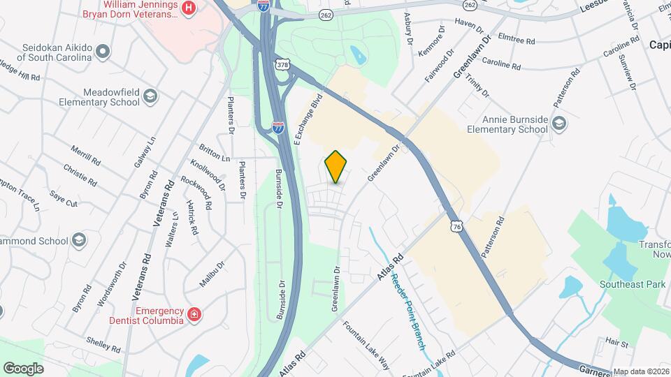 739 Garden Forest Road Map and Location Details