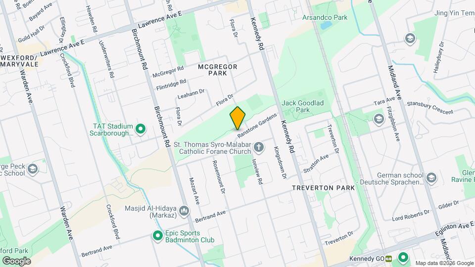 74 Ranstone Gardens Map and Location Details