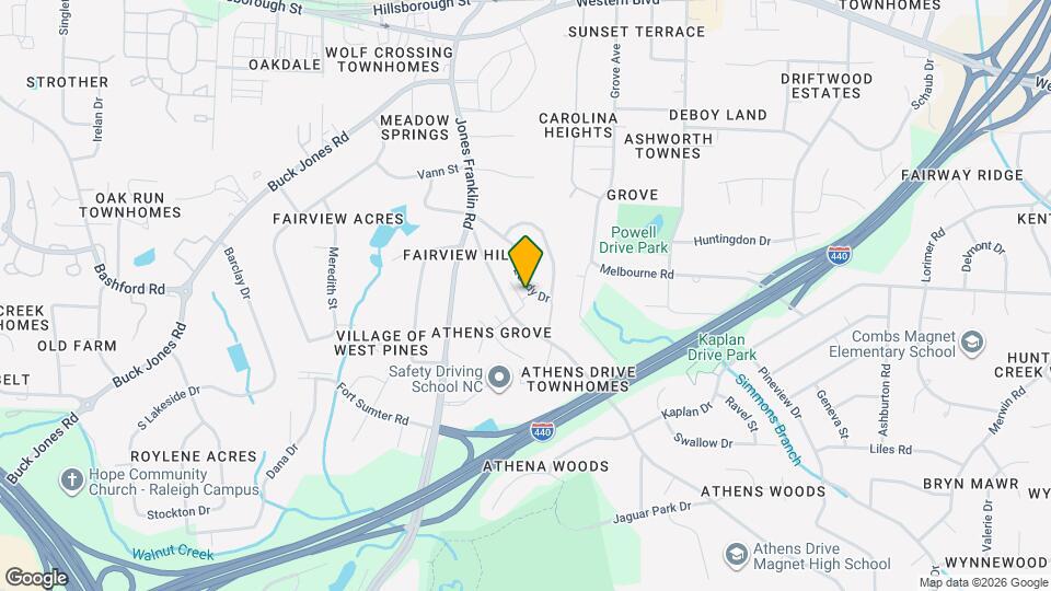 5045 Lundy Dr Map and Location Details