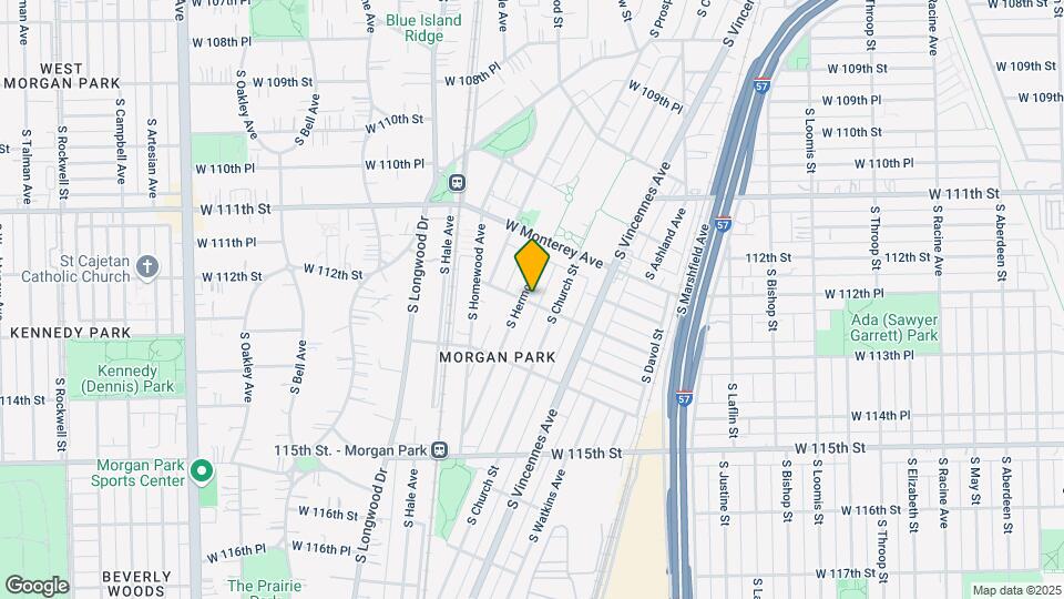 11227 S Hermosa Ave Map and Location Details
