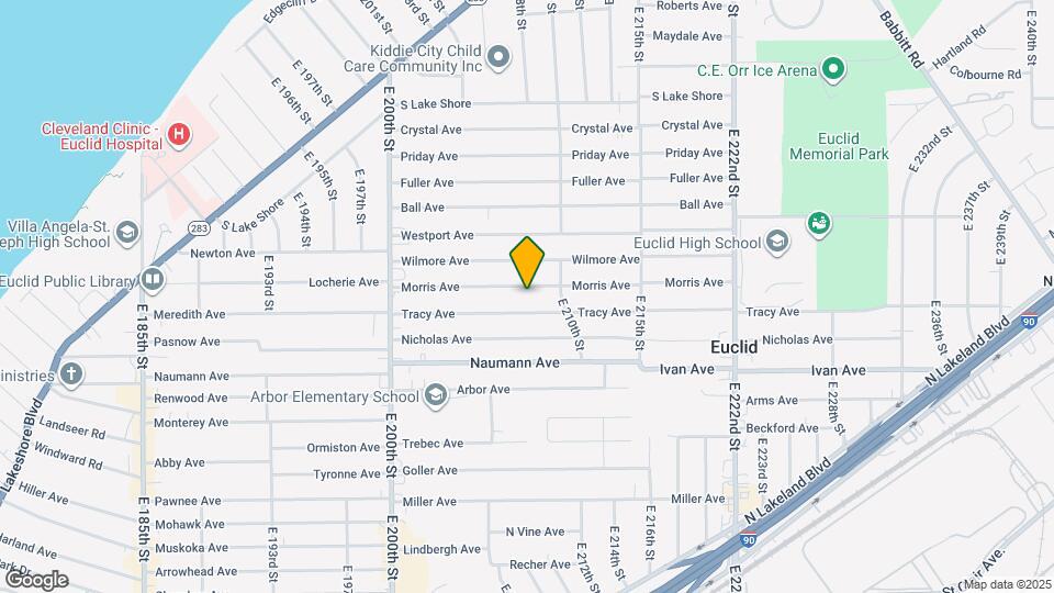 20850 Morris Ave Map and Location Details