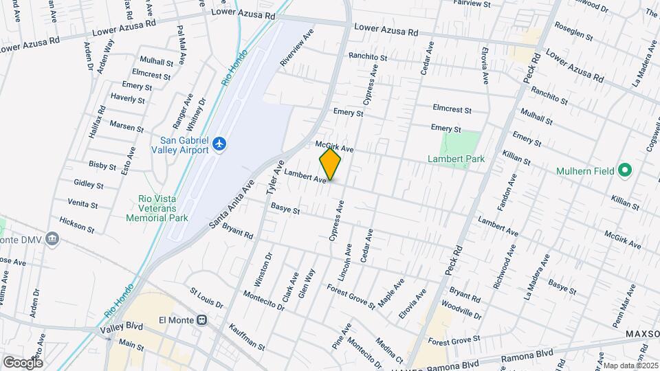 11134 Lambert Ave Mapa y Detalles de la Ubicación