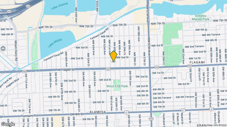 80 NW 60th Ct Map and Location Details