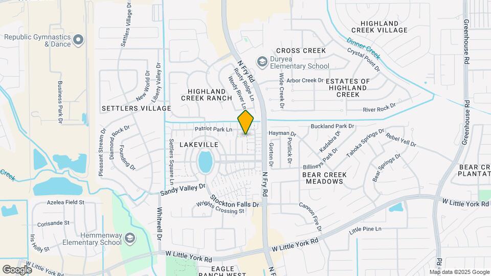 6346 Hall Pond Ct Map and Location Details