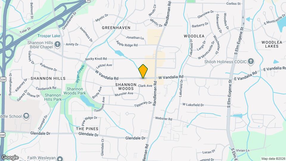 409 W Vandalia Rd Mapa y Detalles de la Ubicación