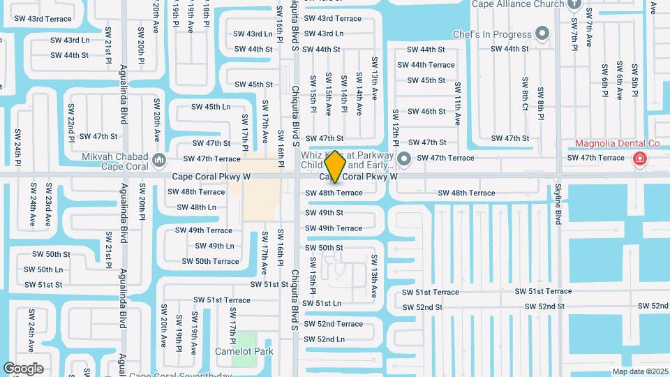 1509 SW 48th Terrace Map and Location Details