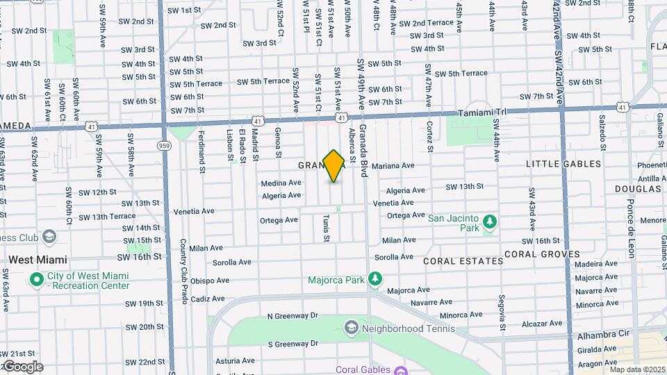 1205 Wallace St Map and Location Details