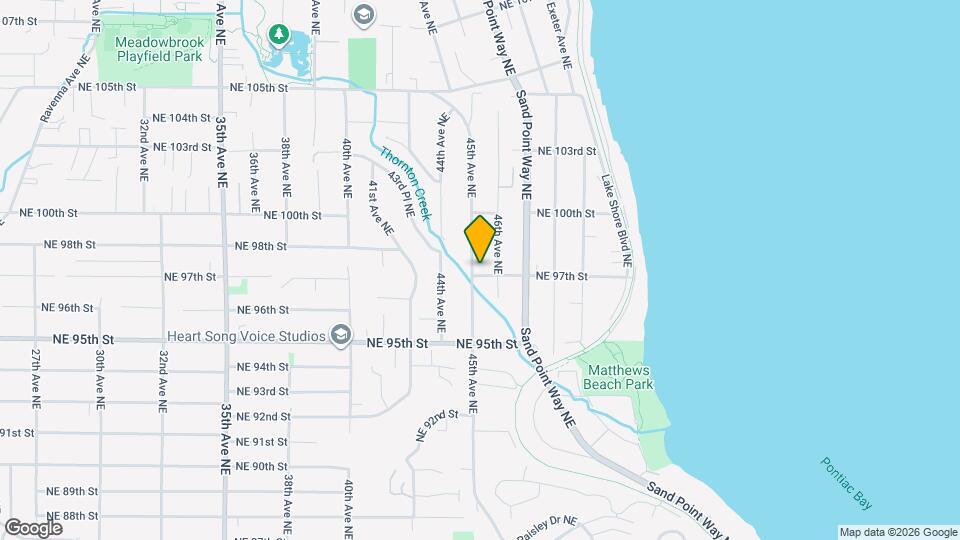 9700 45th Ave NE Map and Location Details