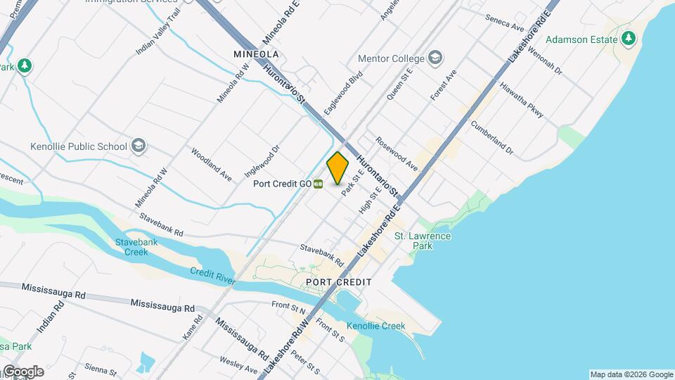 70 Park St E Map and Location Details