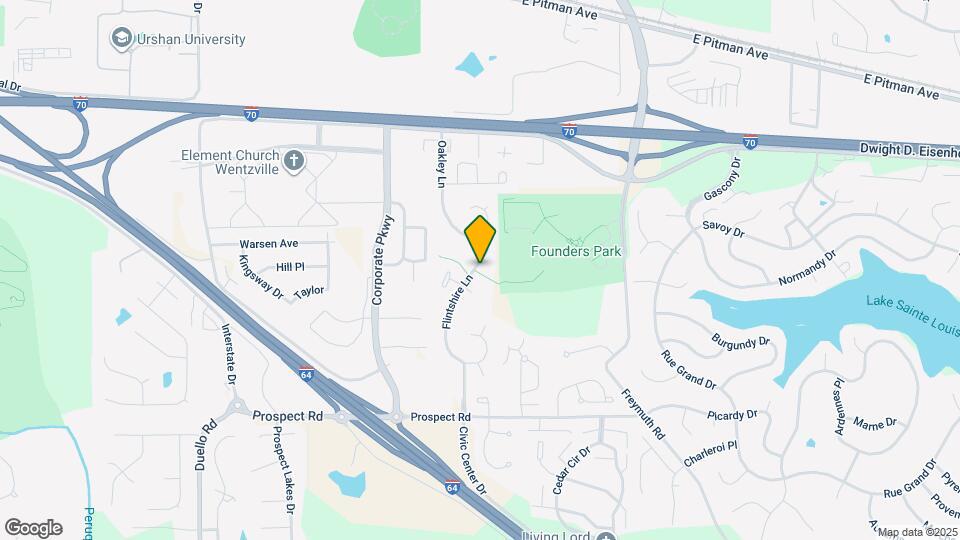 1250 Flintshire Ln Map and Location Details