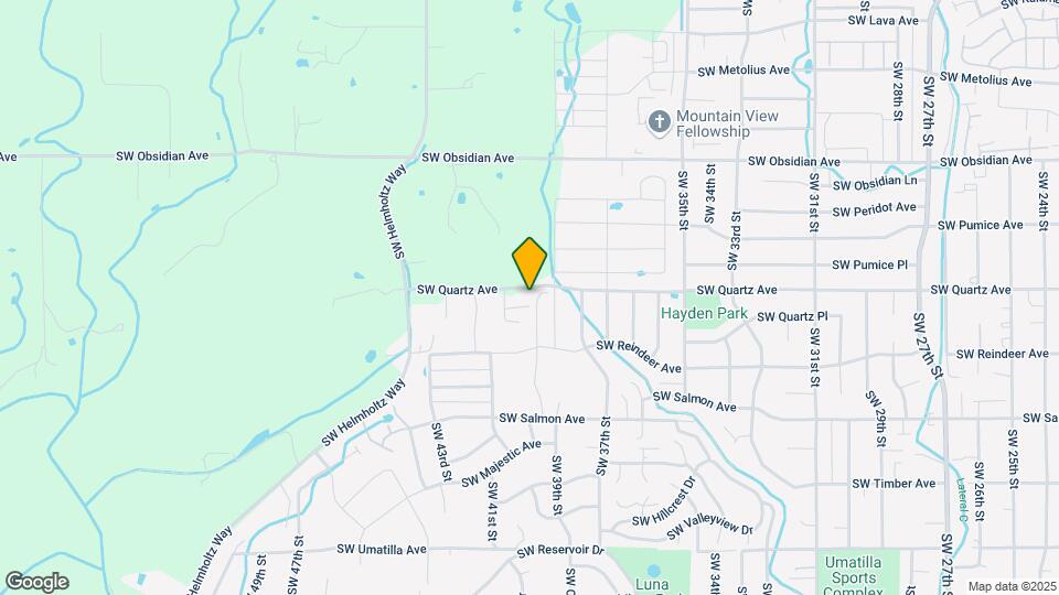 4014 SW Quartz Ave Map and Location Details