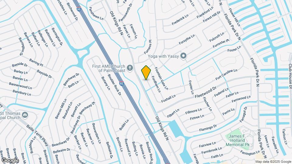40 Foxhall Ln Map and Location Details