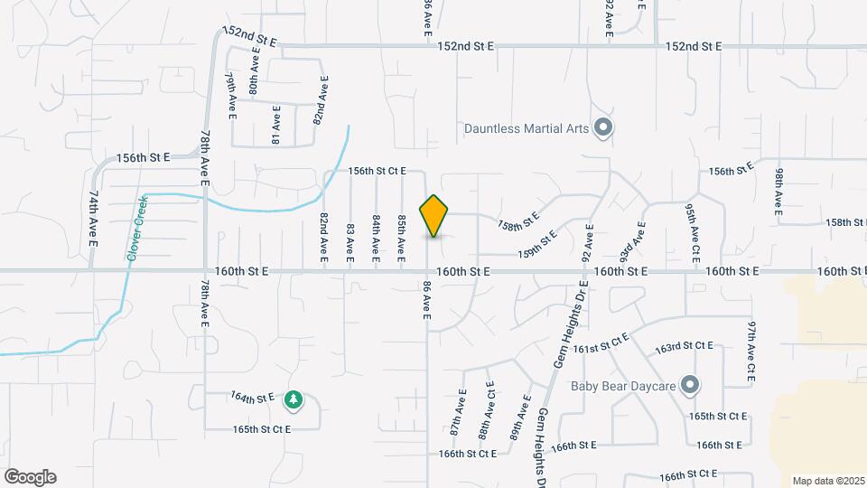 15914 86th Ave Ct E Map and Location Details