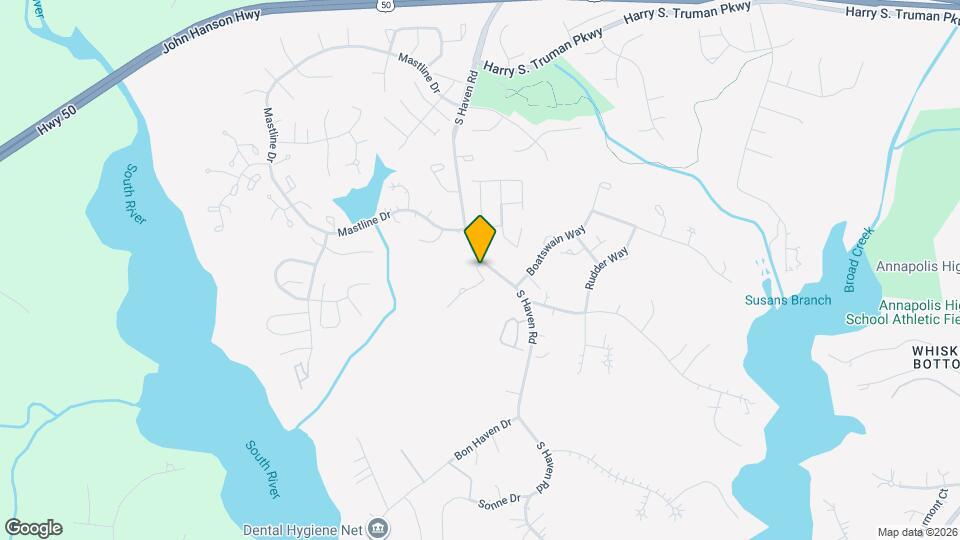 930 Astern Way Map and Location Details