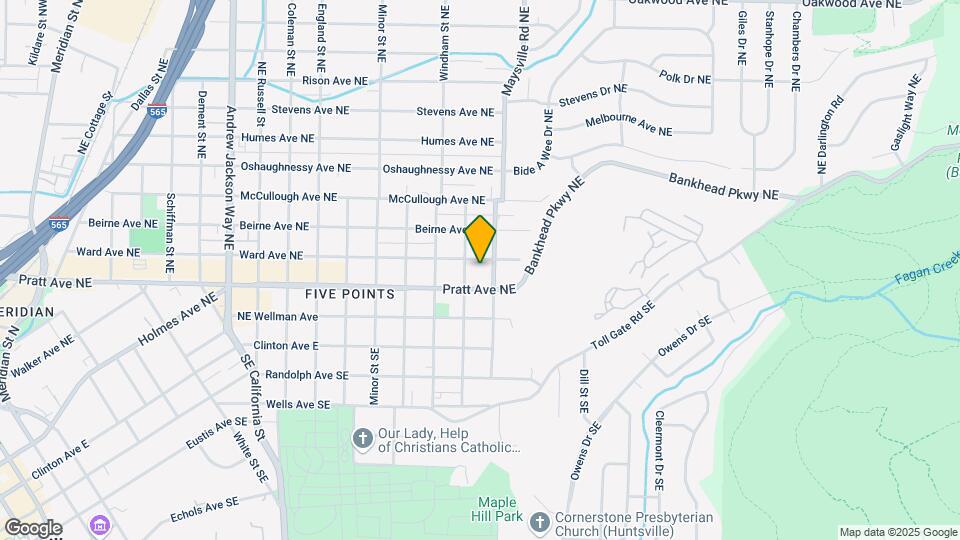 1612 Ward Ave NE Map and Location Details