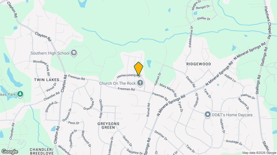 1212 Homecoming Wy Map and Location Details