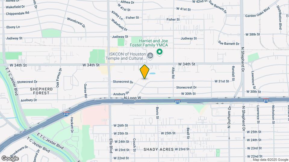 1234 W 31st St Map and Location Details