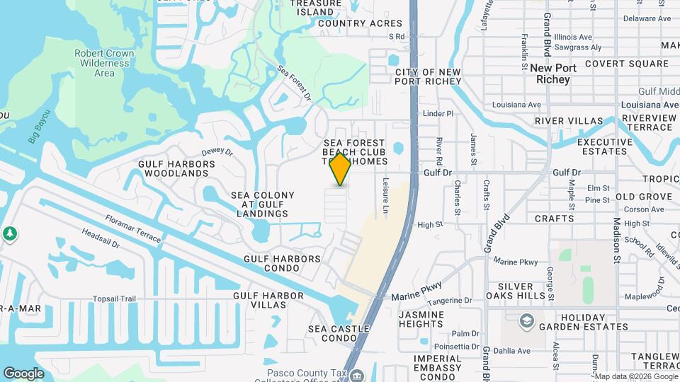 4942 Ilener St, Unit 4942 Ilener St., New Port RIchey, fl Map and Location Details