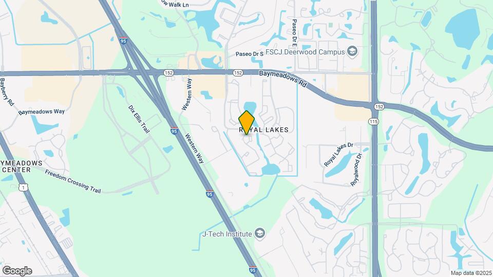 Elliot Baymeadows Apartments Map and Location Details