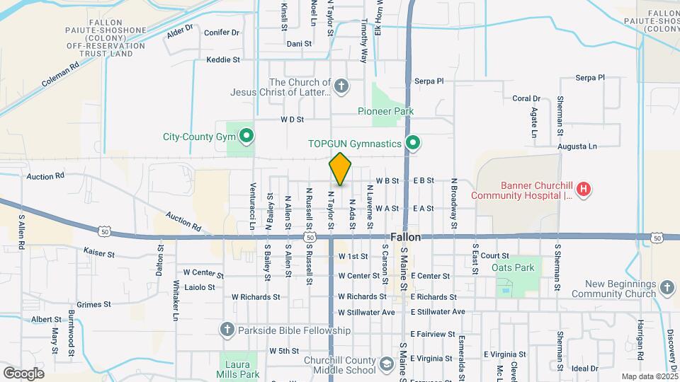140 N Taylor St Map and Location Details