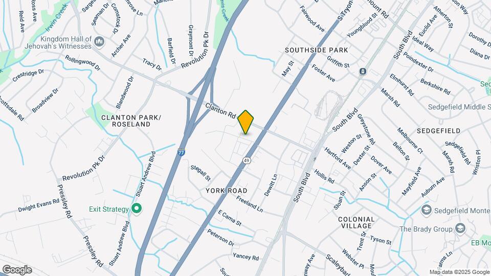 425 Blairhill Rd Map and Location Details