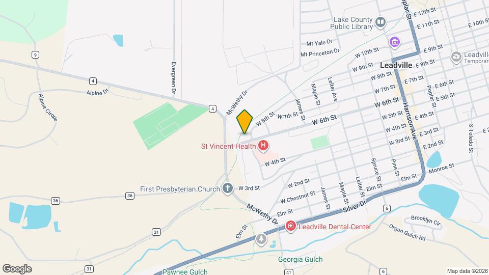902 W 6th St Map and Location Details