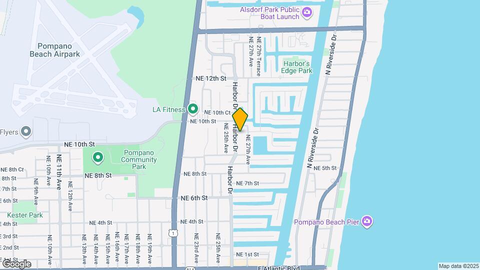 936 NE 26th Ave Map and Location Details