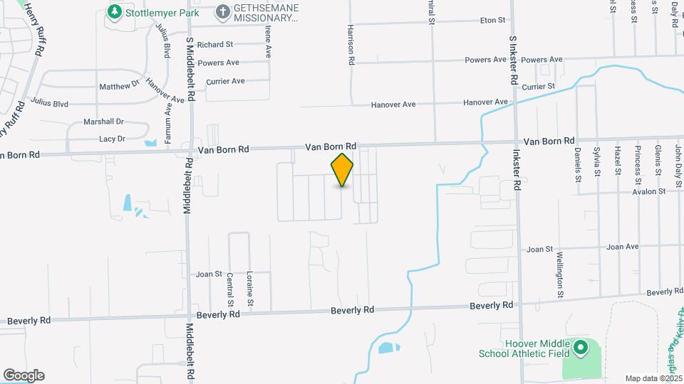 5973 Frederick St Map and Location Details