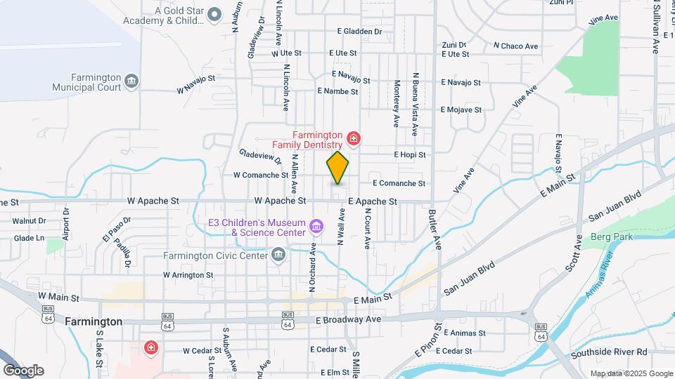 510 N Wall Ave Map and Location Details