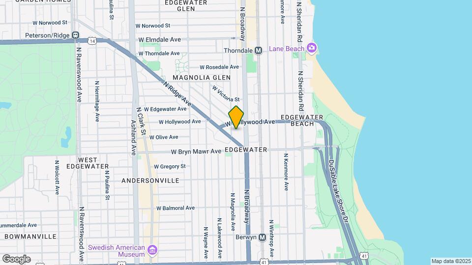 5639 N Magnolia Ave Mapa y Detalles de la Ubicación