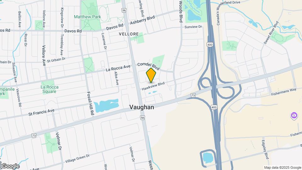 44 Hawkview Blvd Map and Location Details