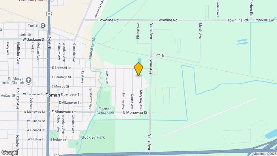 627 Mary Kay Ave, Unit a Map and Location Details